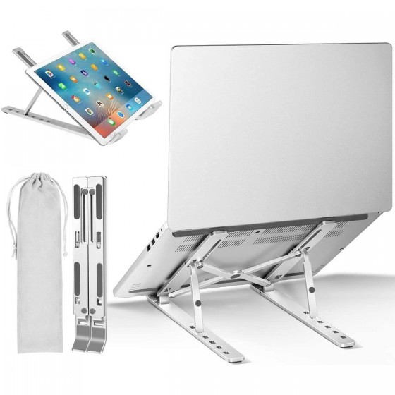 Soporte Aluminio para Notebook o Tablet