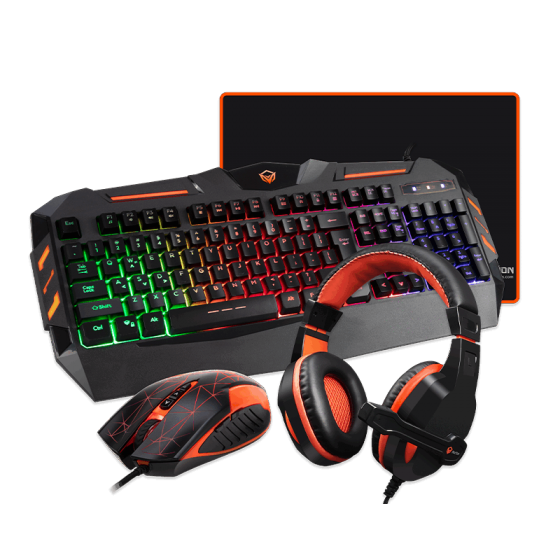 Kit Gamer 4 en 1 MEETION MT-C500