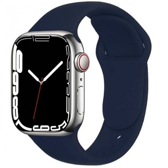 Correa Silicona AppleWatch Azul Oscuro