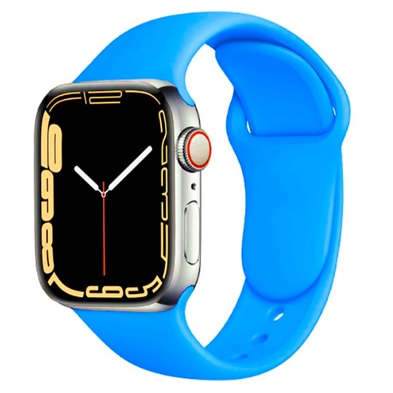 Correa Silicona AppleWatch Azul