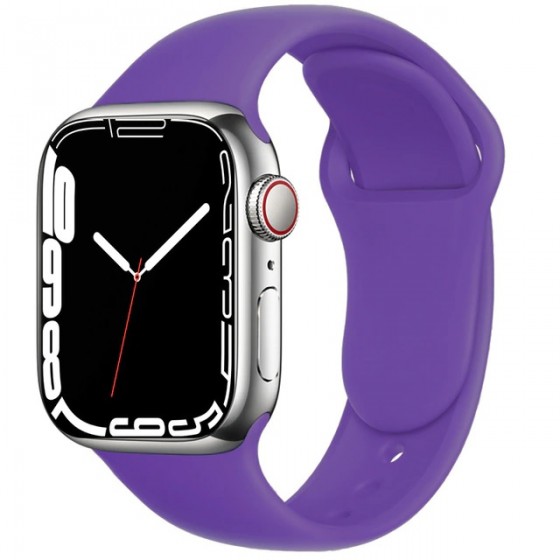 Correa Silicona AppleWatch Violeta