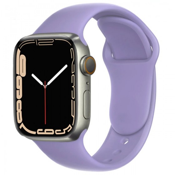 Correa Silicona AppleWatch Lavanda Oscuro