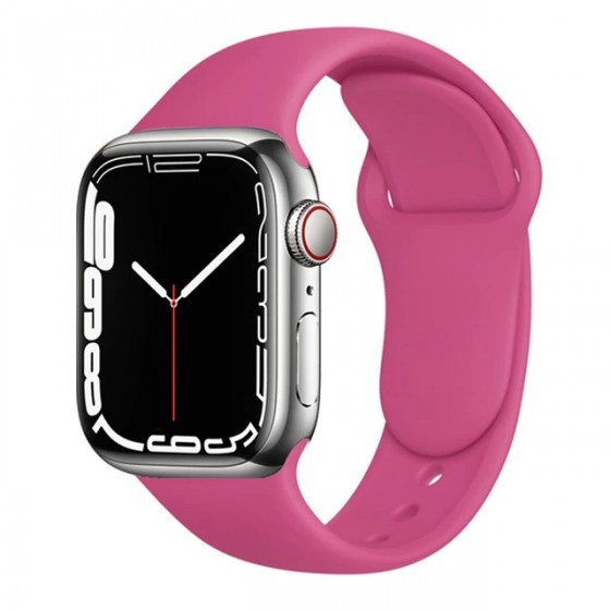 Correa Silicona AppleWatch Fucsia