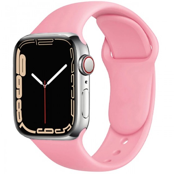 Correa Silicona AppleWatch Rosado