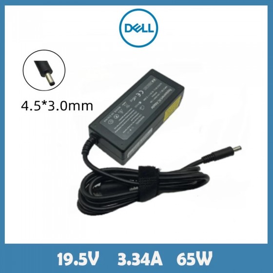 Cargador Notebook DELL 65W Punta Fina 3.0mm